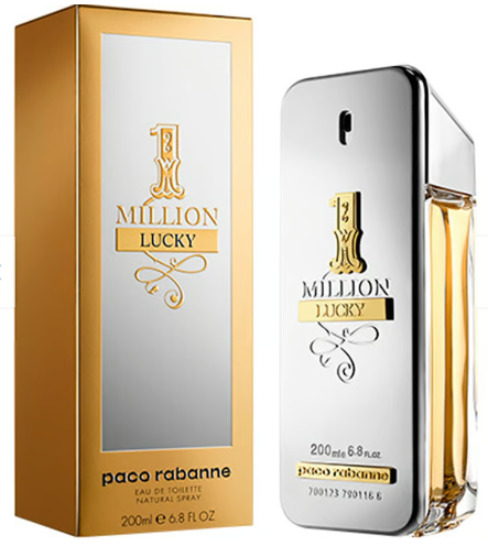 Perfume Hombre Paco Rabanne 1 Million Lucky 200 ml EDT
